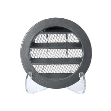 Rond buitenluchtrooster Ø 80mm aluminium, Verzenden, Nieuw