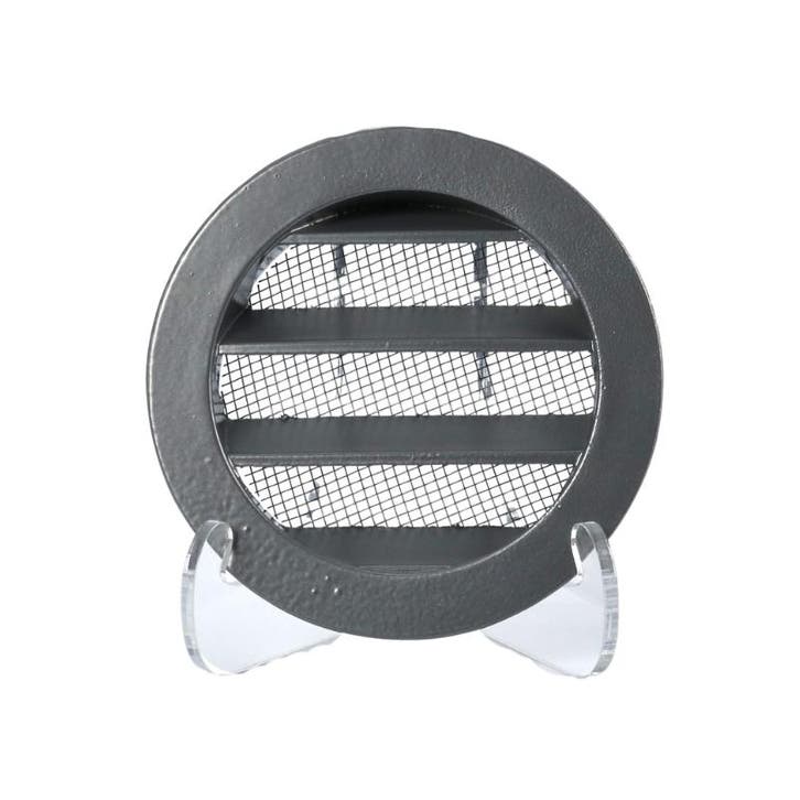 Rond buitenluchtrooster Ø 80mm aluminium, Doe-het-zelf en Bouw, Ventilatie en Afzuiging, Nieuw, Verzenden