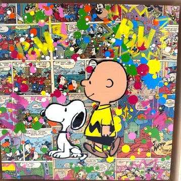 Koen Betjes (1992) - Snoopy & Charlie Brown x Comics Collage