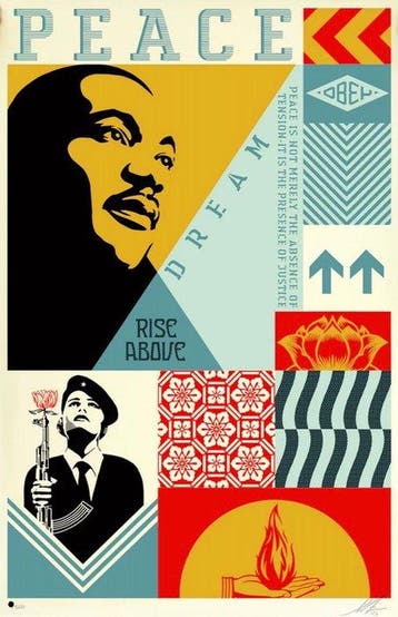 Shepard Fairey (OBEY) (1970) - Dreams of Peace