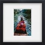 Steve McCurry (1950–) - Flower Seller. Dal Lake, Srinagar,
