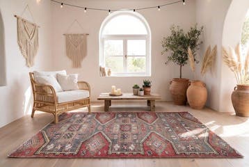 Semi-antique Kazak - Tapis - 200 cm - 110 cm - avec, Nieuw