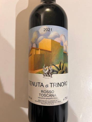 2021 Tenuta di Trinoro, Rosso Toscana - Toscane IGT - 1 Fles