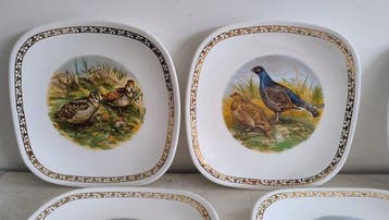 Longchamp - Bord (10) - Creamware, Antiek en Kunst
