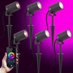 Tuinspots 6x Stark Tuinspot Antraciet met Smart Color LED, Tuin en Terras, Verzenden, Nieuw