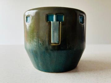 Julius Dressler - Pot de fleurs - 6801 - Céramique -