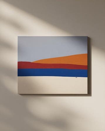 Enzo Affaticati - COLORFUL HILLS . XXL