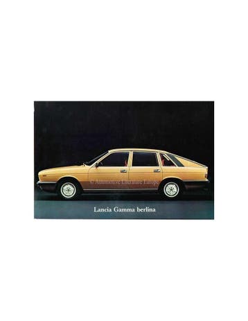 1977 LANCIA GAMMA BERLINA BROCHURE, Ophalen of Verzenden, Nieuw