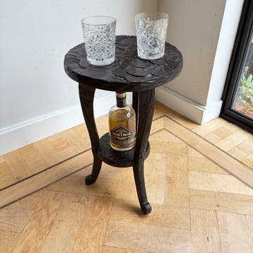 Bijzettafel - Hout - Gemaakt voor de vrijheid.