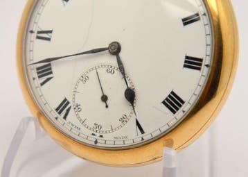 Antique Fahys Montauk Gold-Filled - mechanical pocket watch