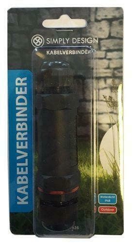 Waterdichte kabelverbinder 5-aderig - Kabeldiameter, Doe-het-zelf en Bouw, Verzenden, Nieuw, Kabel of Snoer