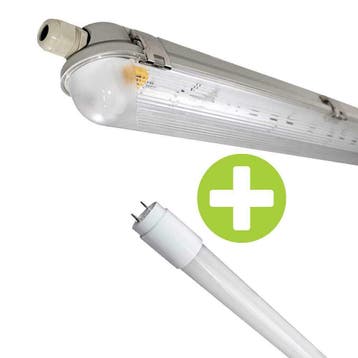 AANBIEDING LED TL Armatuur 60cm pro serie (enkel) IP65 incl., Verzenden