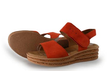 Gabor Sleehakken in maat 37½ Rood, Kleding | Dames, Verzenden, Gabor, Schoenen met hoge hakken, Gedragen