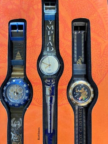 Olympische Spelen - 3-delige Swatch-verpakking Olympische, Nieuw