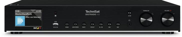Technisat DigitRadio 143 v3  - DAB+ (optionele versterker ve, TV, Hi-fi & Vidéo, Radios, Enlèvement ou Envoi