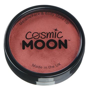 Cosmic Moon Metallic Pro Face Paint Cake Pots Red 36g, Verzenden, Nieuw