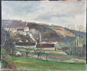 Augustin Memin (1910 - 1981) - Platrière de Pisse-Loup, Antiquités & Art