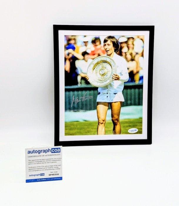 Martina Navratilova - Foto, Autograaf met certificaat, Collections, Collections Autre