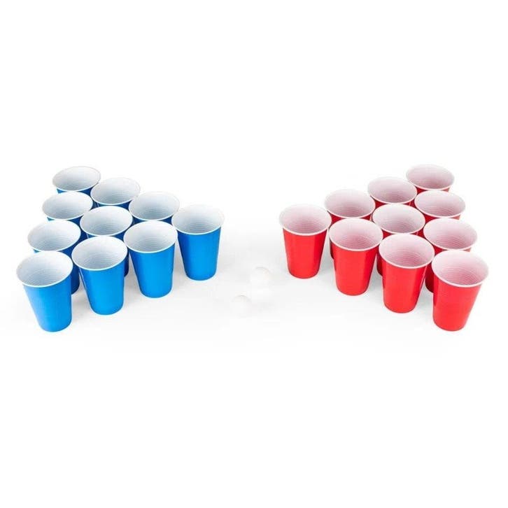 Spel Beerpong Set, Hobby en Vrije tijd, Gezelschapsspellen | Overige, Nieuw, Verzenden