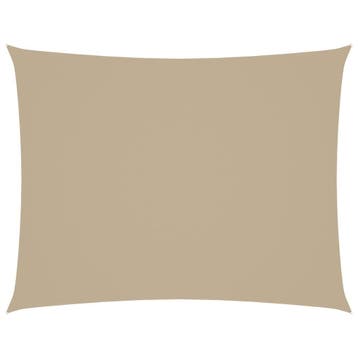 Zonnescherm oxford beige 4x5m | Retour deal | Snel weg!, Verzenden, Overige typen