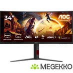 AOC G4 CU34G4Z 34  WQHD 240Hz VA Gaming Monitor, Informatique & Logiciels, Verzenden