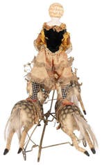 Attributed To Roullet & Decamps - Speelgoed Rare Circus Pull