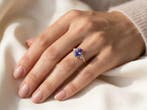 Zonder minimumprijs - Verlovingsring Zilver - 1.50ct. tw.