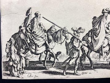 Jacques Callot (1592-1635) - La marcia degli zingari - La, Antiquités & Art