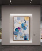 Lea Ottavi - Suspended Color Orbits XXL · Hand-Finished