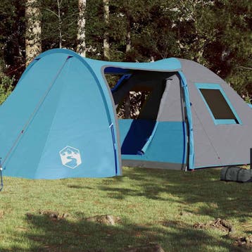 vidaXL Koepeltent 6-persoons waterdicht blauw, Verzenden