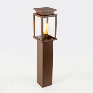 Tuinverlichting Modern Jersey Tuinlamp Corten 60cm met LED, Tuin en Terras, Verzenden, Nieuw