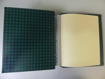 Accessoires - 4 Leuchtturm Drehstabbinder verts DP, Gestempeld