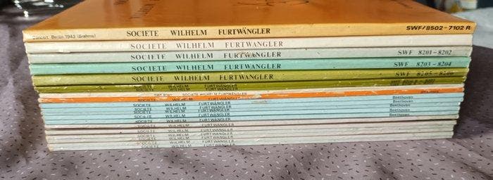 Wilhelm Furtwängler - 20 x albums of the Société Wilhelm, CD & DVD, Vinyles Singles
