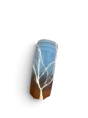 Masami Kobayashi – Kasama-yaki Hoge Vaas met Abstracte