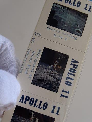 Vintage NASA-fotoverzameling Apollo 11-missie - vier