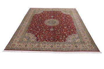 Nieuw Kashmir Zijden Tapijt - Zeer Fijn - Vloerkleed - 314, Huis en Inrichting, Stoffering | Tapijten en Vloerkleden, Nieuw