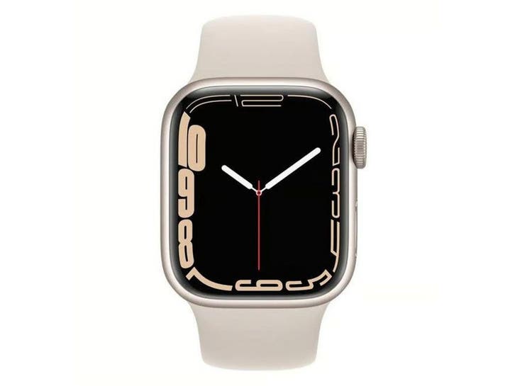 Refurbished Apple Watch Series 7 - Smartwatch - Mobiel GPS -, Handtassen en Accessoires, Smartwatches, Zo goed als nieuw, Verzenden