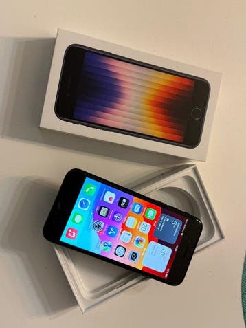 Apple iPhone SE (2nd generation) 128GB Black - Mobiele, Nieuw