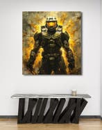 Canvas Fit - Alberto Ricardo - “Ascenso en Llamas”, Nieuw