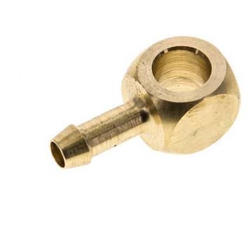 Raccord banjo en laiton 6 mm (1/4) et G1/8 avec embout, Verzenden, Nieuw