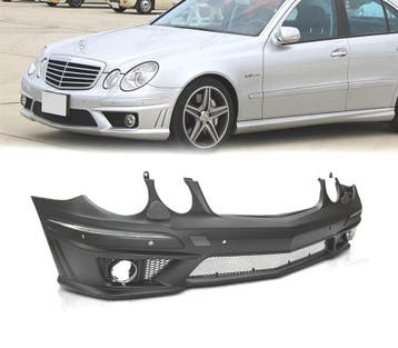 PARE CHOCS FRONTAL MERCEDES CLASSE E W211 06-09 LOOK AMG +AN, Verzenden, Nieuw