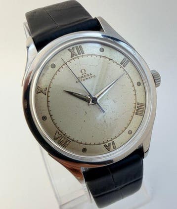 Omega - Steel Bumper Automatic Cal 28.10 R.A SC PC - 2421 -, Nieuw