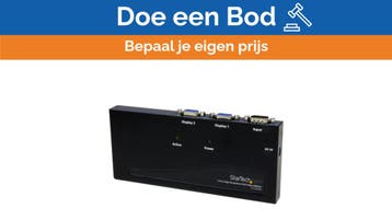 Bieden: Startech 2 Port HR VGA Video splitter 1 - ST122PROEU, Ophalen of Verzenden, Nieuw