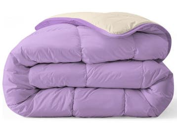 Veiling - Royalbed Lila & Sand Beach 140x200cm - Dekbed, Huis en Inrichting, Slaapkamer | Beddengoed, Nieuw