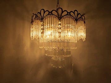 Plafondlamp - Prachtige hanglamp in watervalstijl met