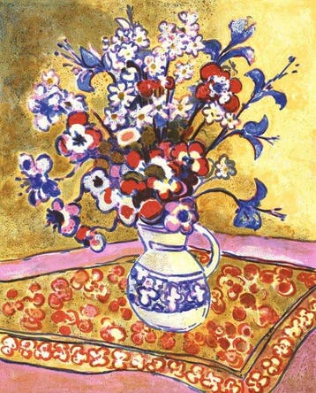 Gérard Vieillevie (1939-1992) - Bouquet champêtre