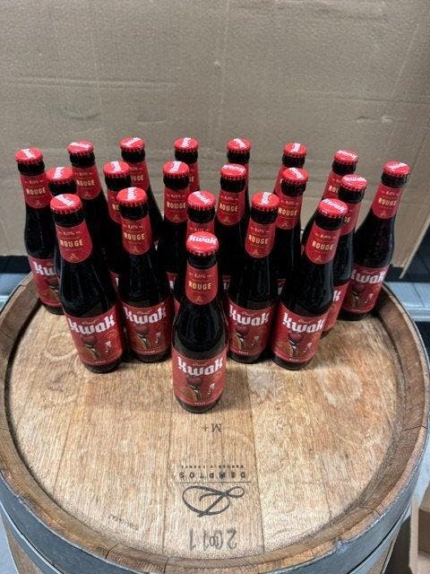 Bosteels - Kwak Rouge - 33cl - 20 flessen, Verzamelen, Wijnen