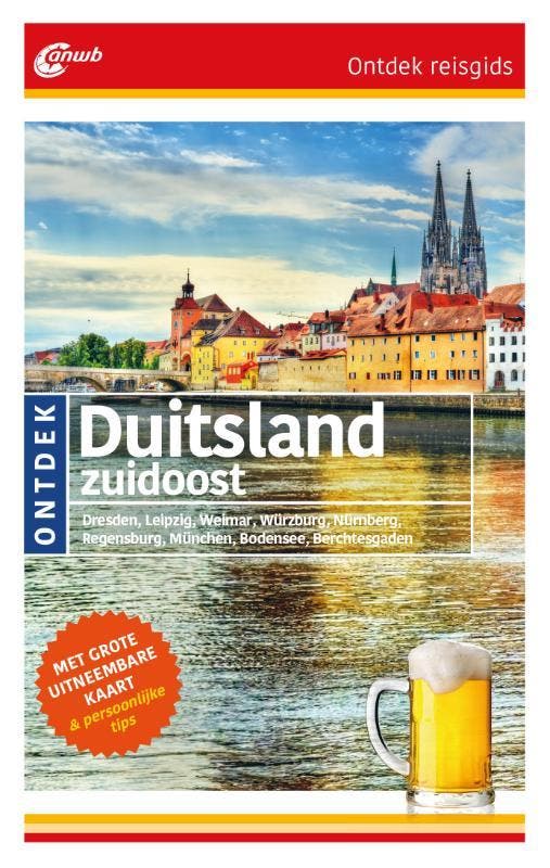 Ontdek Duitsland zuidoost / ANWB Ontdek 9789018044534, Livres, Guides touristiques, Envoi