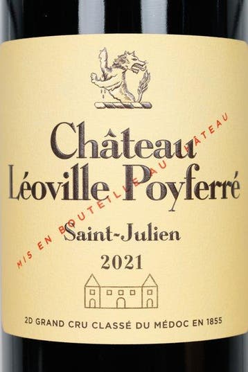 2021 Château Léoville Poyferré - Saint-Julien 2ème Grand Cru, Nieuw