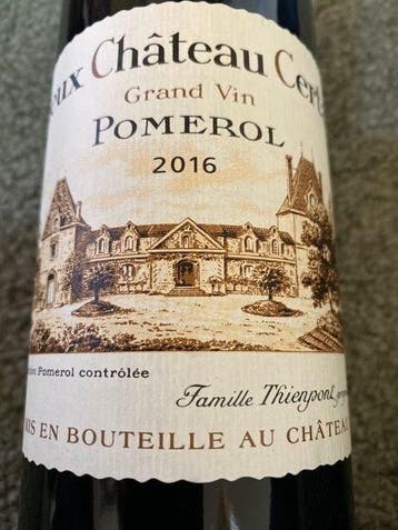 2016 Vieux Château Certan - Pomerol Grand Vin - 1 Bouteille, Verzamelen, Wijnen, Nieuw